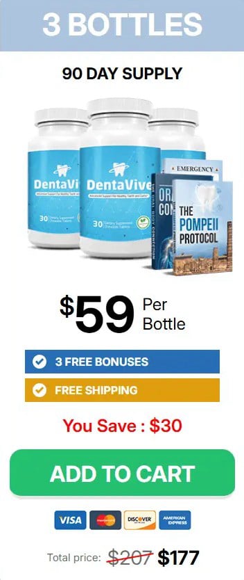 DentaVive price 3 bottle